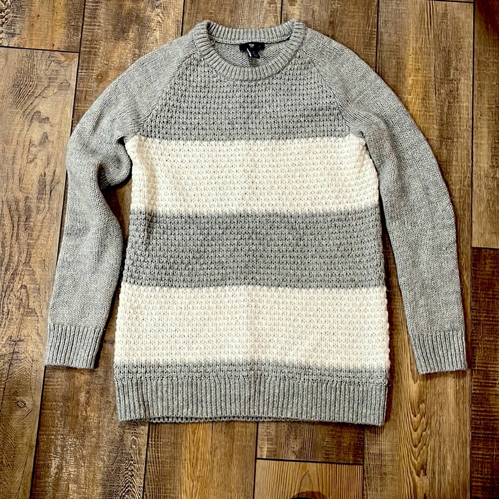 GAP wool and cotton sweater women’s small striped